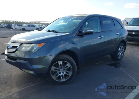 2008 Acura Mdx Technology Package из США, поврежденный, VIN 2HNYD28408H526382